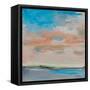 Blush Sky-Linda Stelling-Framed Stretched Canvas