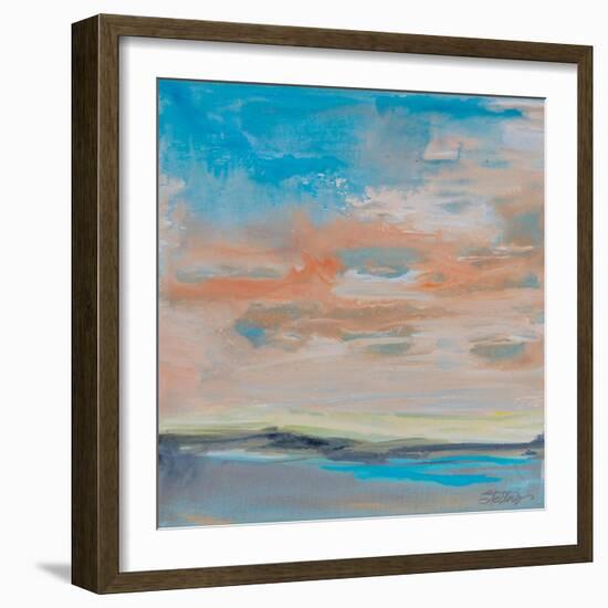 Blush Sky-Linda Stelling-Framed Art Print