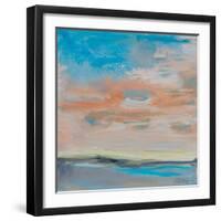 Blush Sky-Linda Stelling-Framed Art Print