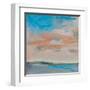 Blush Sky-Linda Stelling-Framed Art Print