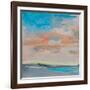 Blush Sky-Linda Stelling-Framed Art Print