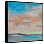 Blush Sky-Linda Stelling-Framed Stretched Canvas