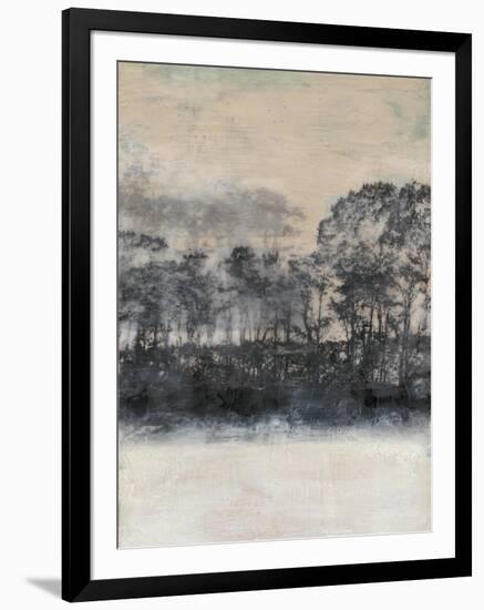 Blush Treeline I-Jennifer Goldberger-Framed Art Print