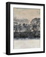 Blush Treeline I-Jennifer Goldberger-Framed Art Print