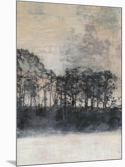 Blush Treeline II-Jennifer Goldberger-Mounted Art Print