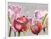 Blush Tulips I-Redstreake-Framed Art Print