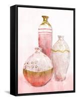 Blush Vessels-OnRei-Framed Stretched Canvas