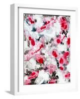 Blushing blooms 1-Li Bo-Framed Giclee Print