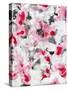 Blushing blooms 2-Li Bo-Stretched Canvas