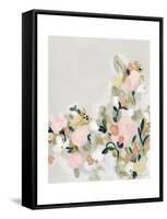 Blushing Blooms I-June Vess-Framed Stretched Canvas