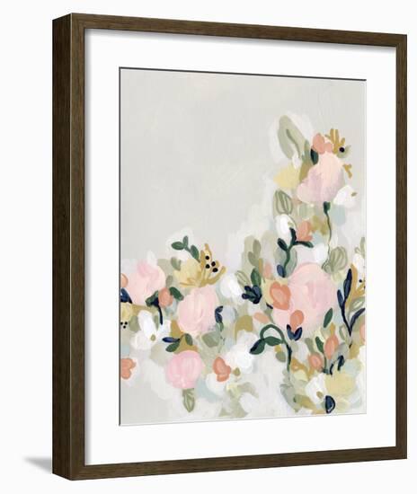 Blushing Blooms I-June Vess-Framed Art Print