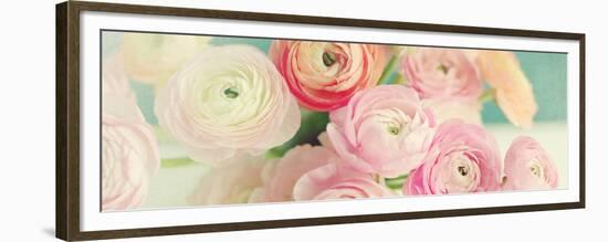 Blushing Blossoms Panel-Sarah Gardner-Framed Premium Giclee Print