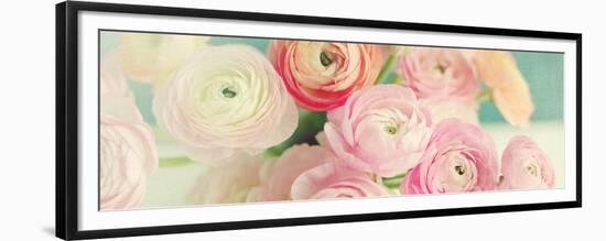 Blushing Blossoms Panel-Sarah Gardner-Framed Premium Giclee Print