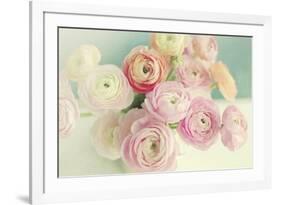 Blushing Blossoms-Sarah Gardner-Framed Art Print