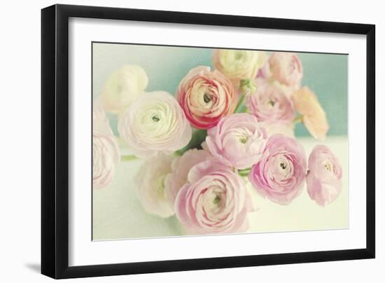 Blushing Blossoms-Sarah Gardner-Framed Art Print