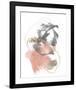 Blushing Circularity II-Jennifer Goldberger-Framed Art Print