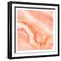 Blushing Coral-Kimberly Allen-Framed Art Print