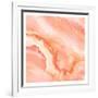 Blushing Coral-Kimberly Allen-Framed Art Print