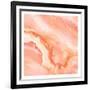 Blushing Coral-Kimberly Allen-Framed Art Print