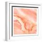 Blushing Coral-Kimberly Allen-Framed Art Print