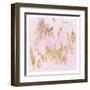 Blushing In Gold-Sheldon Lewis-Framed Art Print