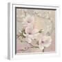 Blushing Magnolias-Julia Purinton-Framed Art Print