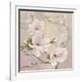 Blushing Magnolias-Julia Purinton-Framed Art Print