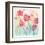 Blushing Meadow II-Beverly Dyer-Framed Art Print