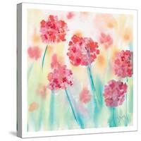 Blushing Meadow II-Beverly Dyer-Stretched Canvas