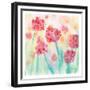 Blushing Meadow II-Beverly Dyer-Framed Premium Giclee Print