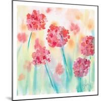 Blushing Meadow II-Beverly Dyer-Mounted Premium Giclee Print
