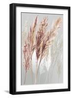 Blushing Pomp Grass I-Asia Jensen-Framed Art Print