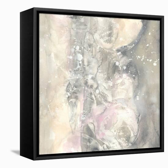 Blushing Snowflakes I-Chris Paschke-Framed Stretched Canvas