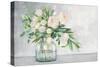 Blushing Spring Bouquet-Julia Purinton-Stretched Canvas