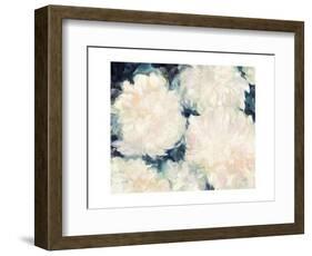 Blushing Summer I Navy-Julia Purinton-Framed Art Print