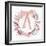 Blushing Wreath-PI Studio-Framed Art Print