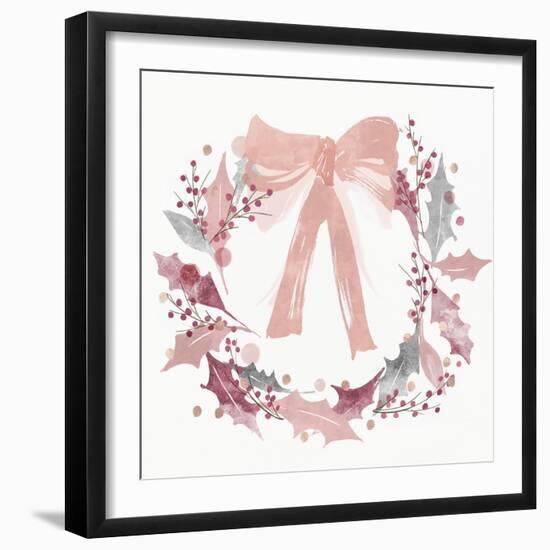 Blushing Wreath-PI Studio-Framed Art Print