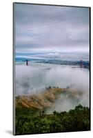 Blustery Cityscape at Beautiful Golden Gate Bridge, San Francisco Bay-Vincent James-Mounted Photographic Print