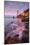 Blustery Golden Gate Bridge From Fort Baker-null-Mounted Photographic Print