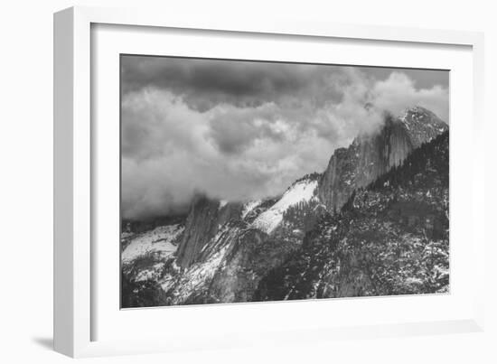 Blustery Morning at Half Dome, Yosemite California-Vincent James-Framed Photographic Print