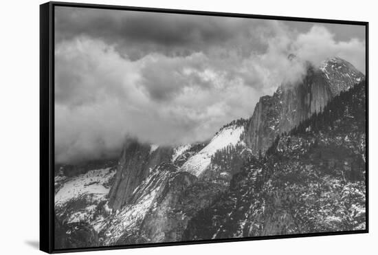 Blustery Morning at Half Dome, Yosemite California-Vincent James-Framed Stretched Canvas