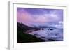 Blustery Morning Mood at Cannon Beach, Oregon Coast-null-Framed Photographic Print