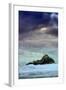 Blustery Seascape Mood at Pfieffer Beach - Big Sur-Vincent James-Framed Photographic Print