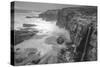 Blustery Sonoma Seascape, California Coast-Vincent James-Stretched Canvas