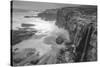 Blustery Sonoma Seascape, California Coast-Vincent James-Stretched Canvas