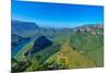 Blyde River Canyon and the Three Rondavels-demerzel21-Mounted Photographic Print