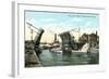 Blynman Bridge, Gloucester-null-Framed Art Print