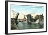 Blynman Bridge, Gloucester-null-Framed Art Print