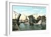Blynman Bridge, Gloucester-null-Framed Art Print