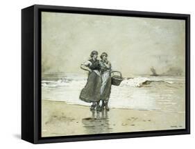 Blyth Sands, 1882-Winslow Homer-Framed Stretched Canvas